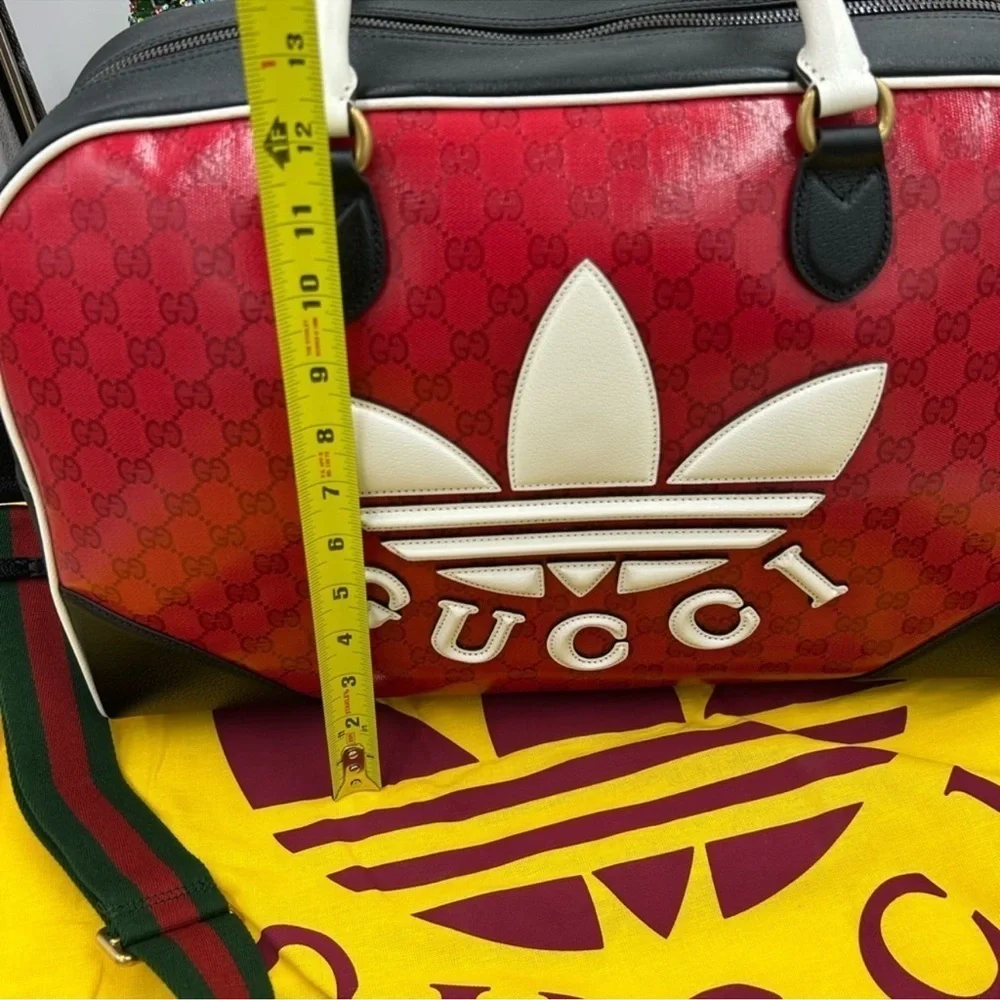 Unisex, Gucci, X Adidas, limited edition, large duffel bag made in Italy